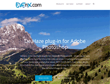 Tablet Screenshot of evenx.com